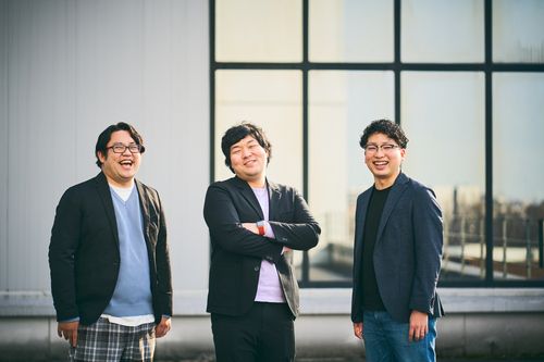 fabulaを起業した3人。左からCCO大石さん、CEO町田さん、CFO松田さん。 &nbsp; &nbsp; fabula 提供