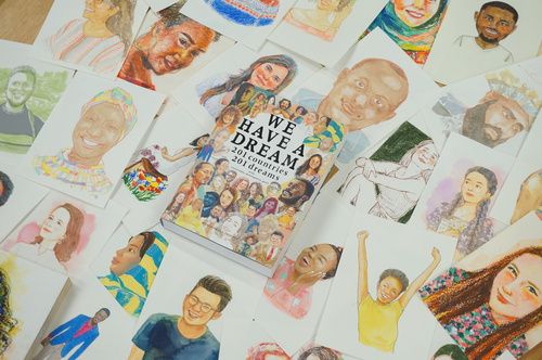 English and Japanese versions of "We Have a Dream" were published by Iroha Publishing in June 2021.&nbsp; &nbsp; &nbsp;Source: World Road